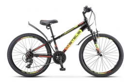 Велосипед STELS 24” Navigator-400 MD (12" Черный/Желтый)