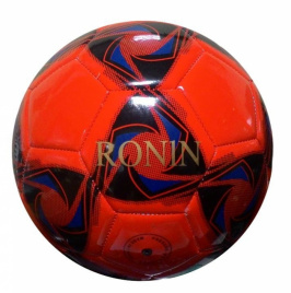 Мяч Ronin футбольный №5 , вес 400/440гр, дизайн орнамент на красном фоне