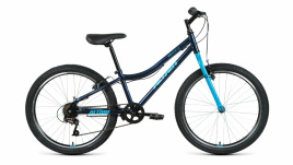 Велосипед ALTAIR MTB HT 24 1.0 24" 6ск т.синий/мятный