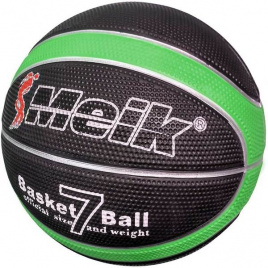 Мяч баскетбольный "Meik-MK2310" №7, (черный/зеленый)