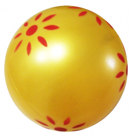 Е094 Мяч резиновый цветной d 18 см