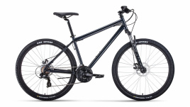 Велосипед Forward SPORTING 2.0 27.5" 21ск серый/черный 19"