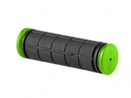 Ручки руля JD-606 резиновые черно-зеленая