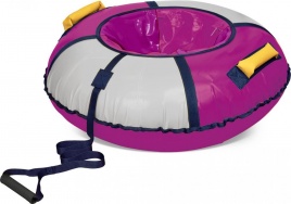 Тюбинг НД ТБ1К-95 d-950мм. баклажан/серебро