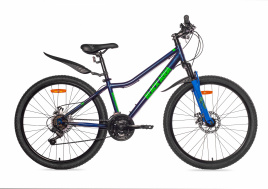 Велосипед BlackAqua Cross 1651D 26", темно-синий