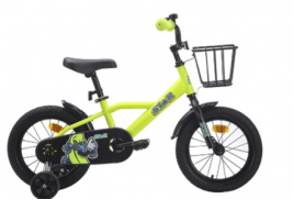 Велосипед Star 701-14 (желтый) с корзинкой