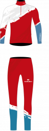 Гоночный костюм Nordski Premium Red Rus