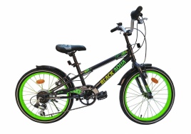 Велосипед BlackAqua Sport 20" 6ск (графитово-зеленый)