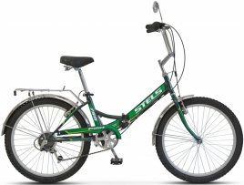 Велосипед Stels Пилот 750 6ск.(24") черн/зеленый