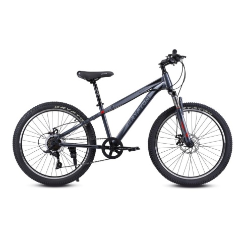 Велосипед 24" Krypton Hyperion KH10BR24 7sp чёрный красный фото 1