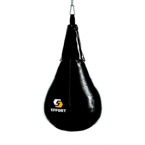 Груша боксерская EFFORT MASTER, на ленте ременной, (тент),средняя, 45 см, d 30 см, 7 кг фото 1