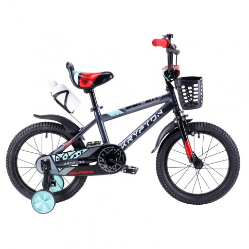 Велосипед 18" Krypton Super чёрный неоновый мерседес фото 1