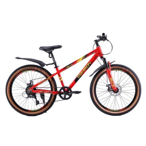 Велосипед 24" рама 13" 7sp COMIRON REBEL красный фото 1