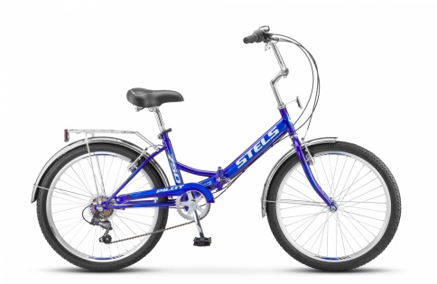 Велосипед Stels Пилот 750 6ск. 24" синий фото 1