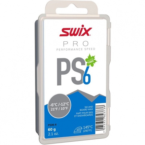 Парафин SWIX PS6 -6/-12 60г. фото 1