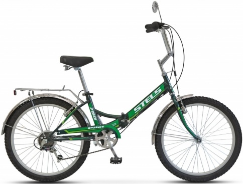 Велосипед Stels Пилот 750 6ск.(24") черн/зеленый фото 1