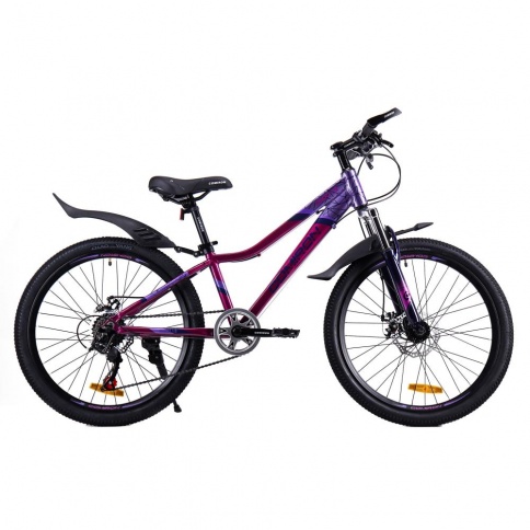 Велосипед 24" рама 12" 7sp COMIRON SMART лавандовый фото 1