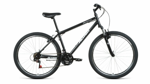 Велосипед ALTAIR MTB HT 1.0 27.5" 21ск. черный/серебристый 17" фото 1